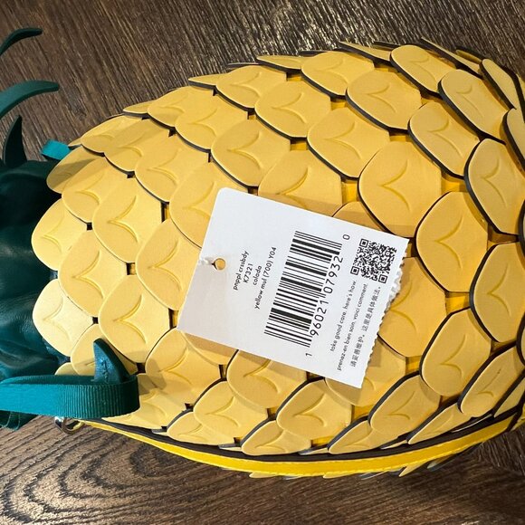 Kate Space Pineapple Crossbody Leather Purse - Picture 7 of 7